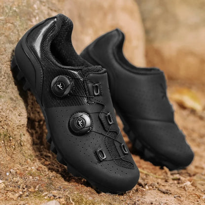 Cycling Shoes Bike Sneakers Cleat Non-Slip Men's Mountain Biking Shoes Bicycle Road Footwear Speed Shoes