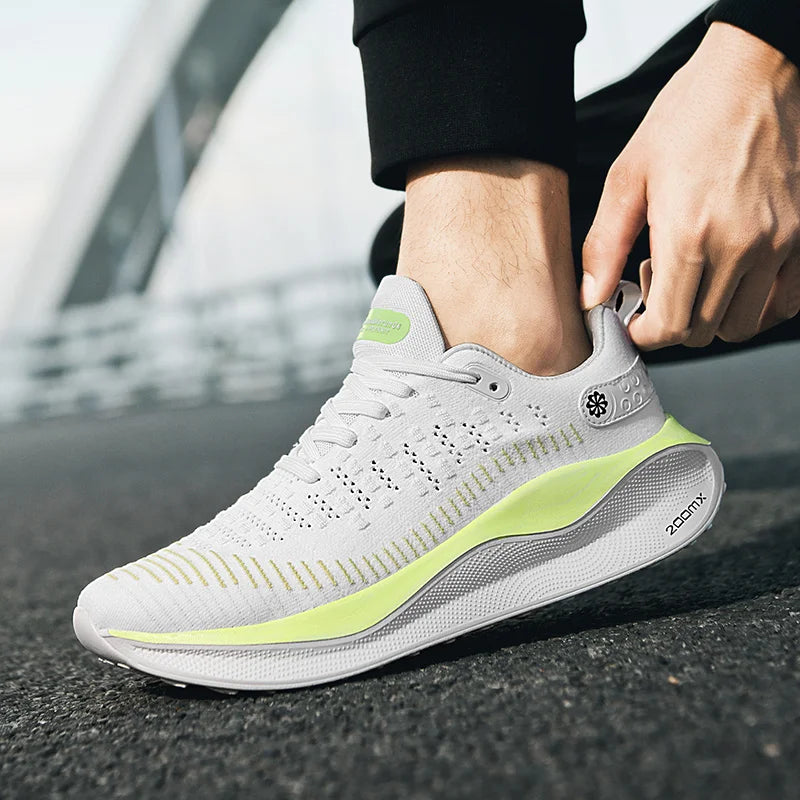New Men's Running Shoes Athletic Casual Sports Luxury Shoes Fashion Trainer Lightweight Breathable Jogging Comfortable Walking
