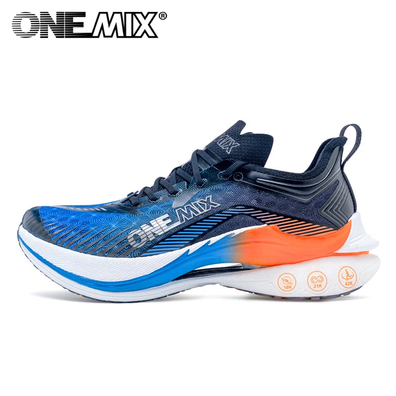 ONEMIX Carbon Plate Marathon Running Racing Shoes Professional Stable Support Shock Relief Ultra-Light Rebound Sneakers