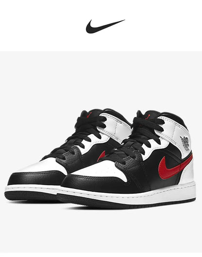 Nike originalne AIR JORDAN 1 muške sportske košarkaške cipele srednje visine s amortizacijom 554724-075