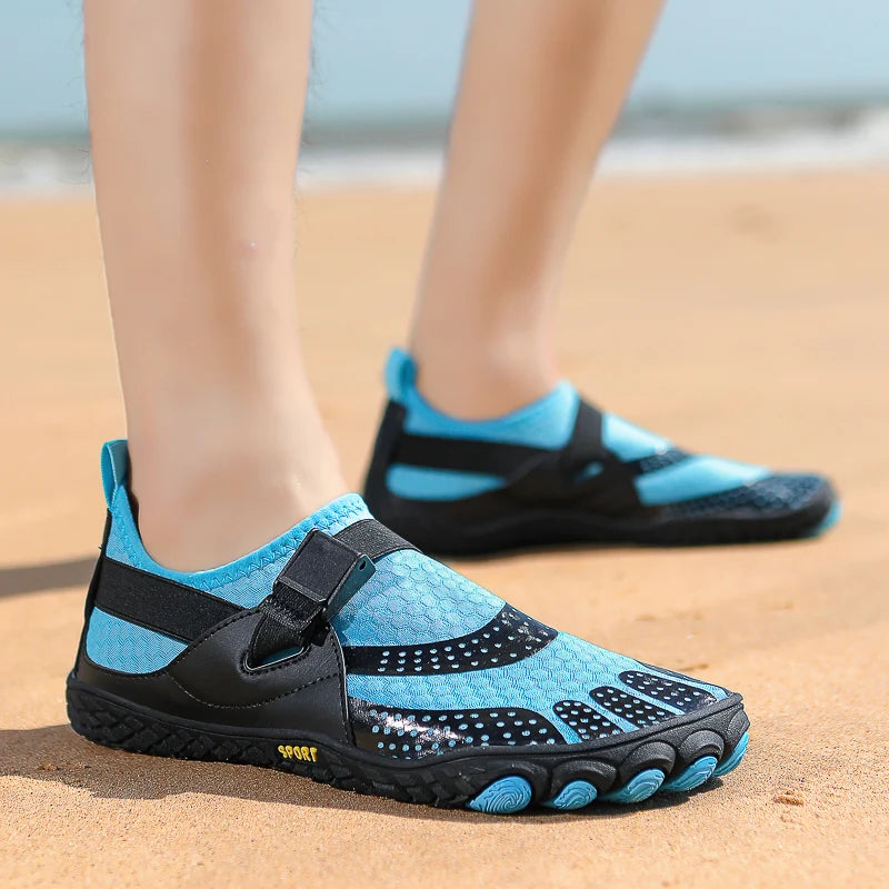 Pantofi de plajă „Barefoot Beach” pentru bărbați și femei, pantofi de apă de vară cu uscare rapidă, adidași pentru mers în apă în aer liber, pantofi ușori pentru sporturi acvatice