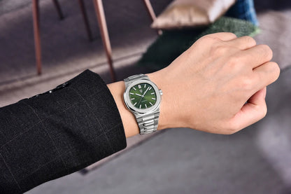 PAGANI DESIGN 2026 New Luxury Automatic Watch  Men Mechanical Wristwatch Stainless Steel Sapphire glass 40MM Barrel dial Watch