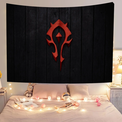 Game World of Warcraft Colorful Flag Wall Hanging Bohemian Wall Banner Mandala Indoor Art Decor