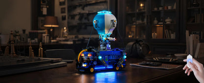 Комплект LED осветление без модел, подходящ за строителни блокчета LEGO Fortnite Battle Bus 77073