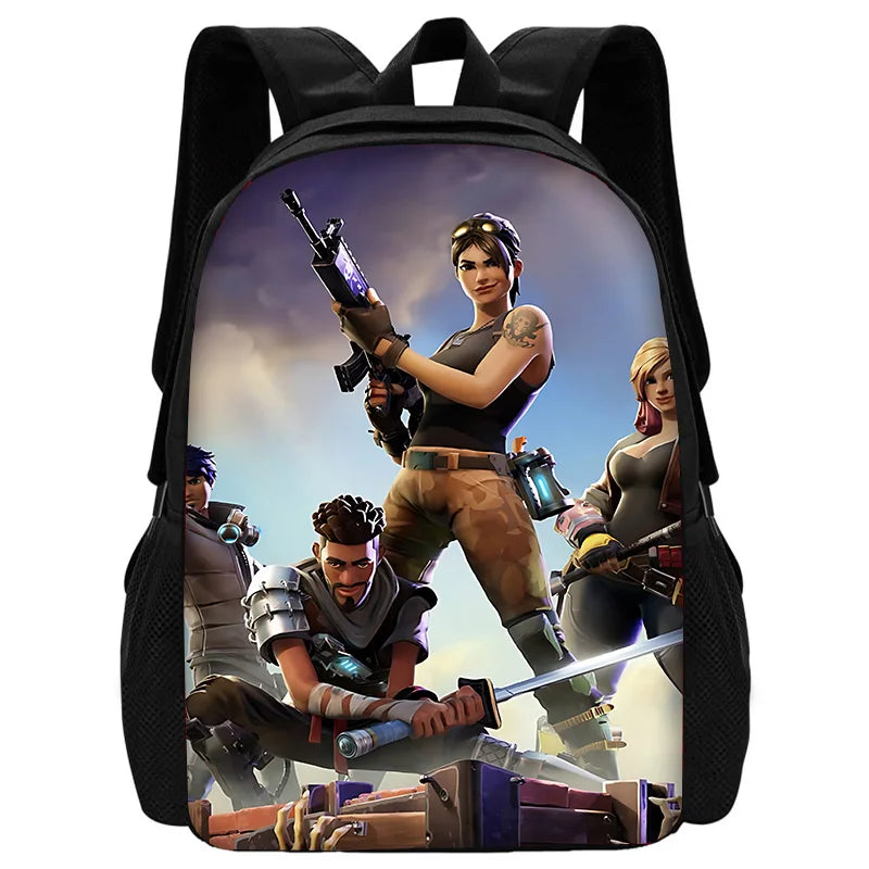 Classic Game Fortnite Kids Backpacks Boys and Girls Student Birthday Gift Child School Bags Unisex Camping Durable Rucksack