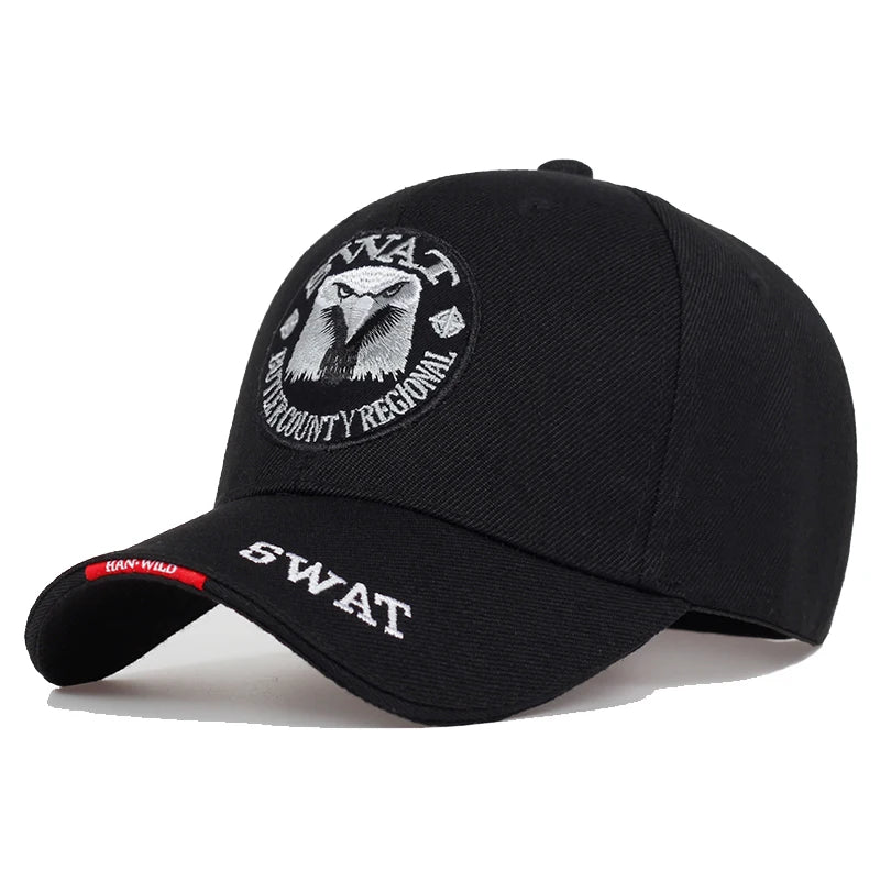 Army Cap Male Embroidered Eagle Black Baseball Caps Men Caps For Men Women Snapback Tactical Cap