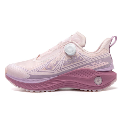 ONEMIX Outdoor hardloopschoenen voor heren, elastische trailschoenen, lichtgewicht, ademende damesschoenen, casual schoenen voor koppels, waterdichte schoenen
