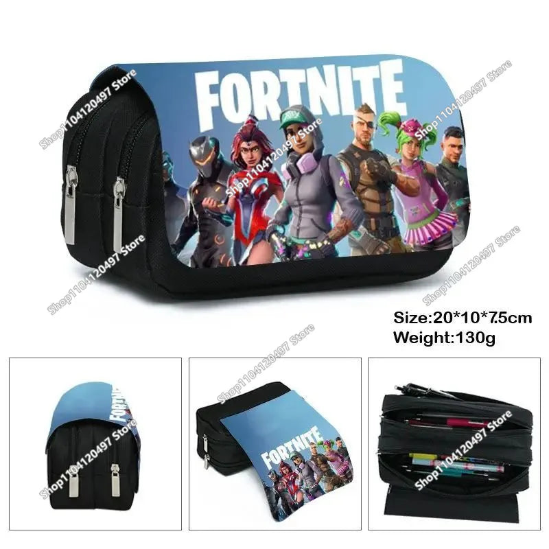 Fortnite School Bags Boys Girls Backpacks Large-capacity Knapsack High-quality Bookbags Fortnite Figure Laptop Bag Gift