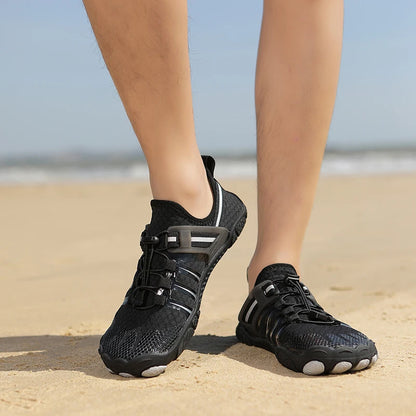 Pantofi de plajă „Barefoot Beach” pentru bărbați și femei, pantofi de apă de vară cu uscare rapidă, adidași pentru mers în apă în aer liber, pantofi ușori pentru sporturi acvatice