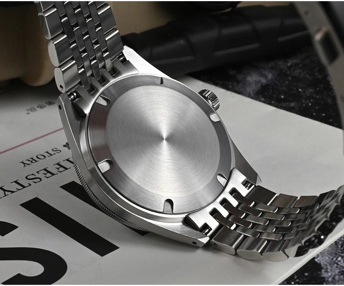 San Martin Original Design Fashion GMT 39.5mm Men Sports Watch Japan NH34 Automatic Mechanical Waterproof 100m SN0116 Reloj