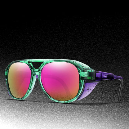 Men PUNK Sunglasses MTB Bicycle Eyewear Women UV400 PITS Road Bike Goggles Windproof Sport Women Glasses