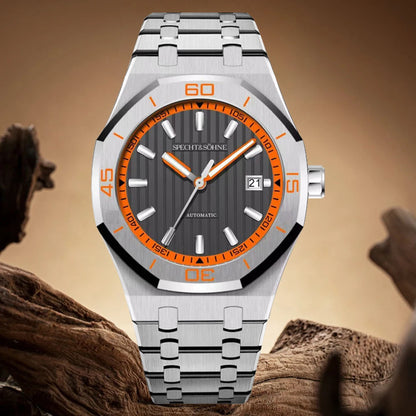 New Arrivals Specht & Söhne Dive Watch 40MM Miyota 8215 Automatic Mechanical Watches For Men Octagon Bezel Steel