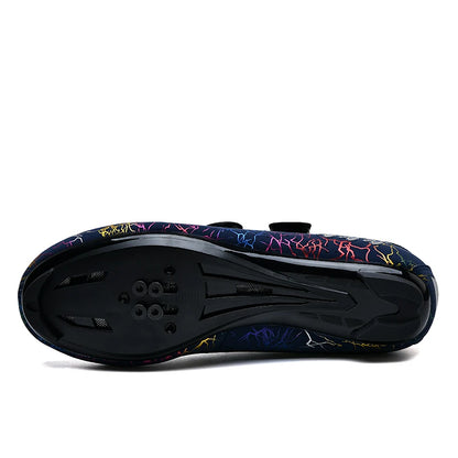 New Cycling Shoes Men's Self-Locking Racing Road Cycling Sports Shoes Lockless Training Shoes Women's SPD Cleats Cycling Shoes