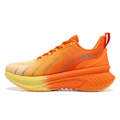 ONEMIX 21608A chaussures de course pour hommes bleu hiver à lacets chaussures de sport femmes antidérapant en plein air athlétique chaud hommes baskets