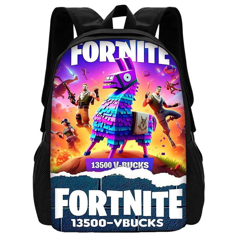 Classic Game Fortnite Kids Backpacks Boys and Girls Student Birthday Gift Child School Bags Unisex Camping Durable Rucksack