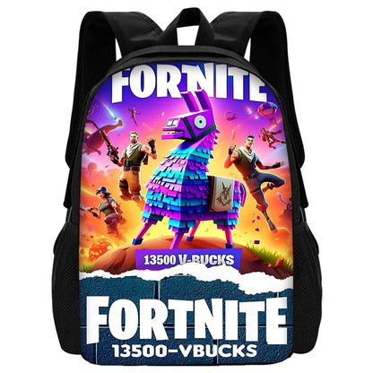 Classic Game Fortnite Kids Backpacks Boys and Girls Student Birthday Gift Child School Bags Unisex Camping Durable Rucksack