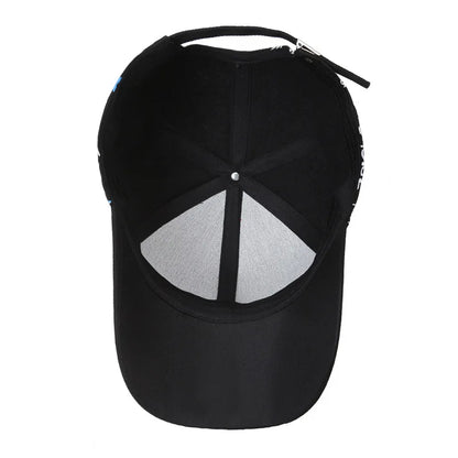Gorra de béisbol de moda hip hop, gorras trucker con personalidad, gorra snapback de algodón, gorras de sol para actividades al aire libre, gorra deportiva y de ocio
