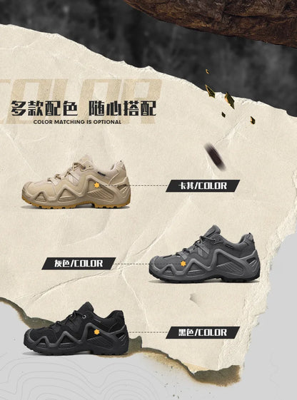 Men's Outdoor Fashion Sneakers New Designer Hiking Shoes Camouflage Breathable Walking Climbing Shoes for Couples
