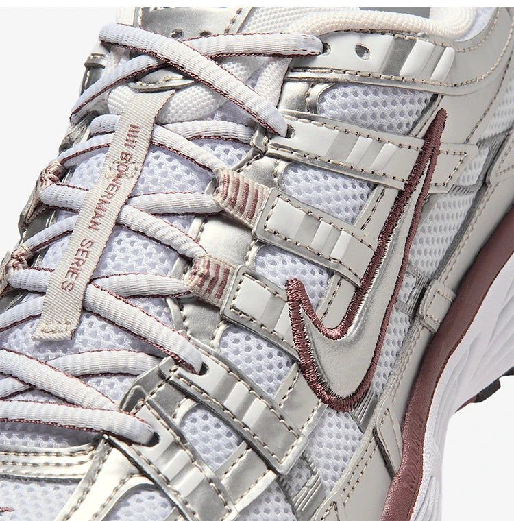 Nike Authentic P-6000 Scarpe da donna basse con lacci, resistenti all’usura, casual da giorno BV1021-110
