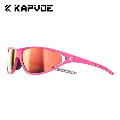 Kapvoe Hiking Sunglasses Camping Fashion Sunglasses for Men Photochromic Cycling Glasses MTB Bike Goggles Fishing Eyewear Sports
