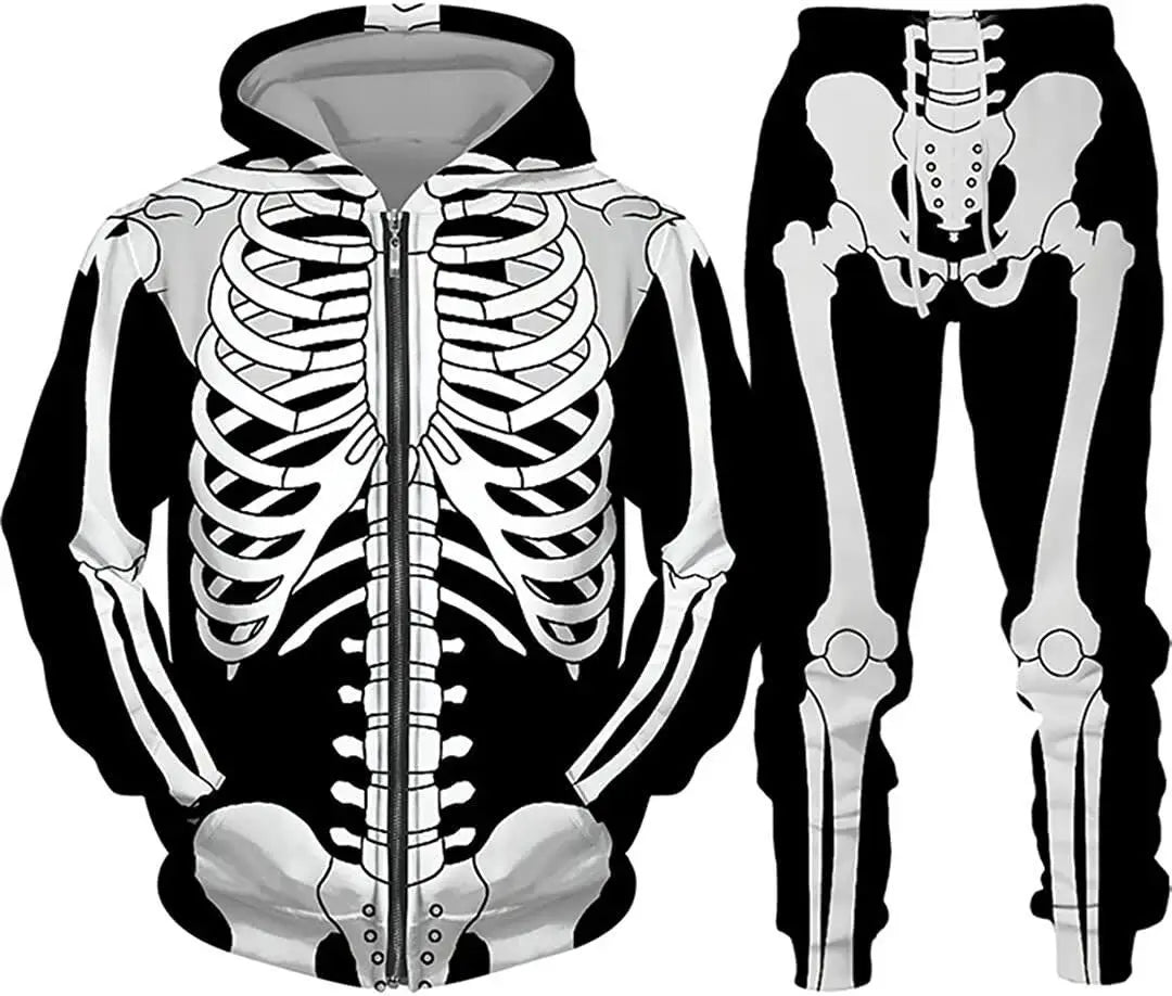 New 3D printed long sleeved hooded sweatshirt set for spring and autumn men's sportswear zipper sweatshirt, Produit gaming premium Fraquane, équipement gamer
