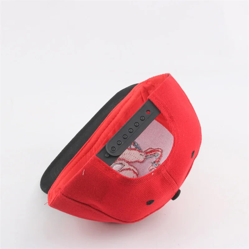 Spiderman Baseball Cap Cartoon Embroidery Snapback Hat Boys Outdoor Sun Hat Hip Hop Flat Brim Sports Caps Children Birthday Gift