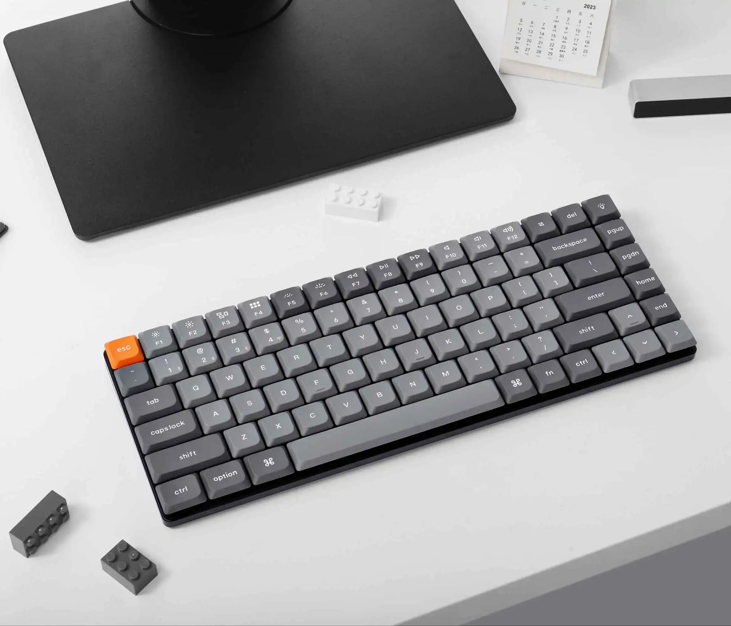 Keychron K3 Max QMK/VIA Ultra-Slim Wireless Custom Mechanical Keyboard Low Profile Gateron Switch Double-Shot PBT Keycap