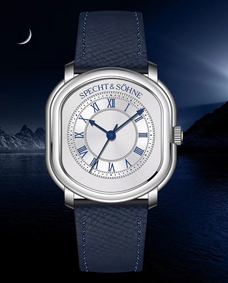 Specht & Söhne 2025 New 35MM Men's Watches Top Brand Luxury Vintage Watch For Men Japan VH31 Movt Sapphire Crystal Waterproof