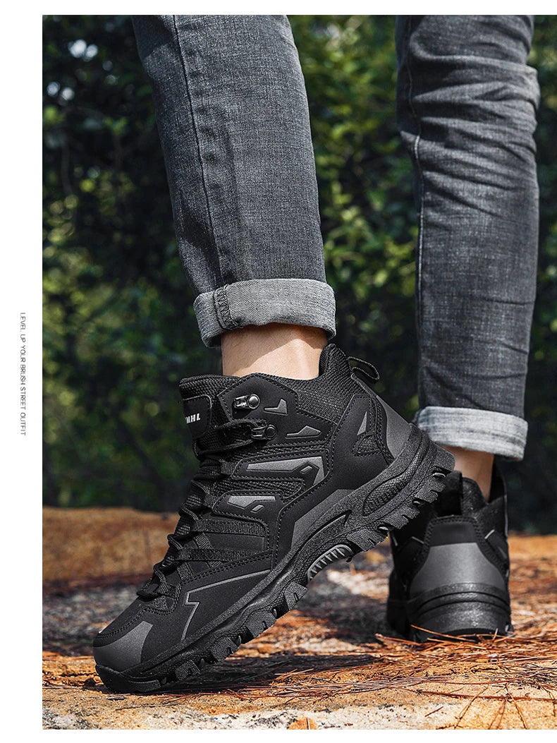 Buty turystyczne unisex, buty sportowe do wędrówek na świeżym powietrzu, buty kempingowe, damskie wodoodporne buty do spacerów, antypoślizgowe buty turystyczne