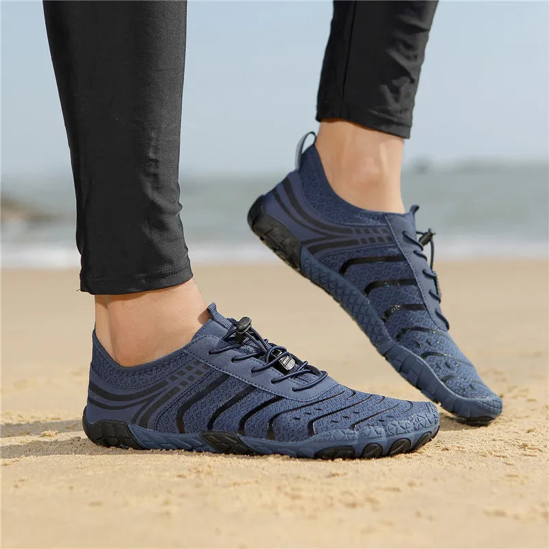 Pantofi de plajă „Barefoot Beach” pentru bărbați și femei, pantofi de apă de vară cu uscare rapidă, adidași pentru mers în apă în aer liber, pantofi ușori pentru sporturi acvatice
