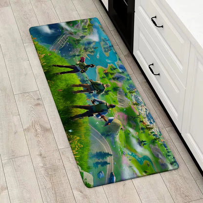 Entrance Front Door Doormat For Fortnite Game Non-slip Kitchen Rug Living Room Rugs Balcony Bathroom Foot Mat Floor Mats Carpet