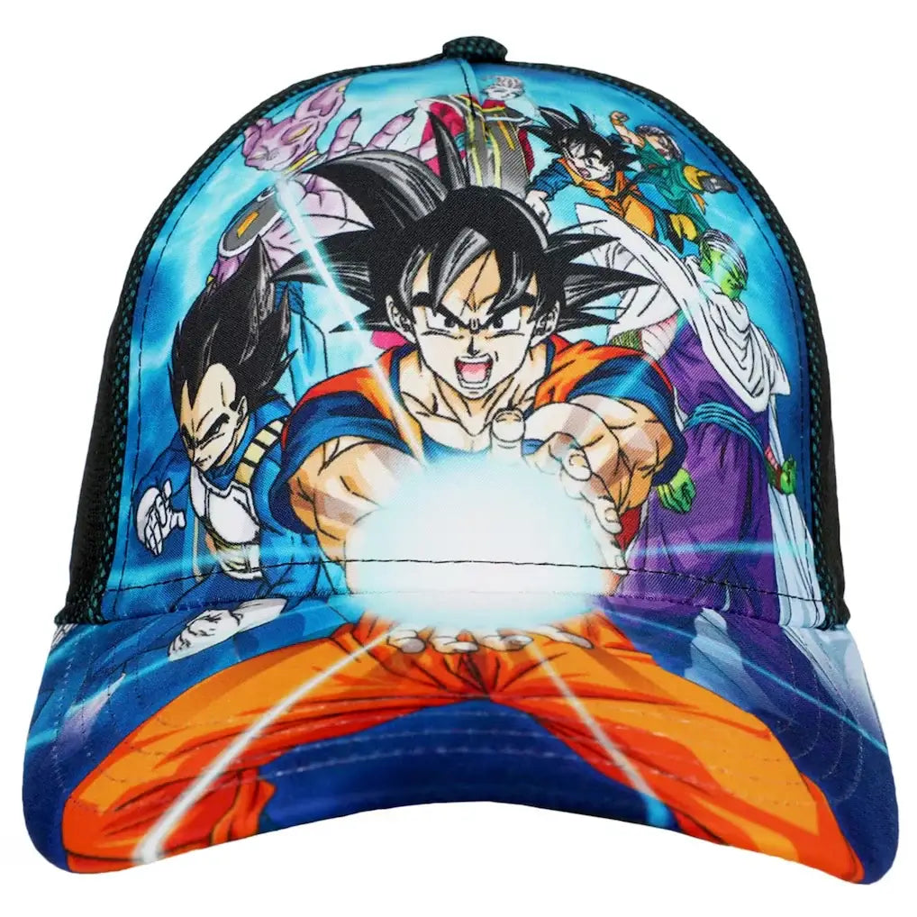 2026 New Summer Dragon Ball Super Youth Men Baseball Snapback Hat Black- Anime Enthusiast Gift, Produit gaming premium Fraquane, produits de luxe, nouvelle génération, équipement gamer