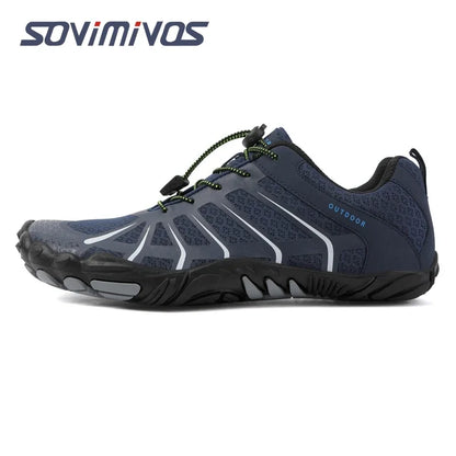Men's Trail Running Shoes, Lightweight Athletic Zero Drop Barefoot Shoes Non-Slip Outdoor Walking Minimalist Shoes for Women