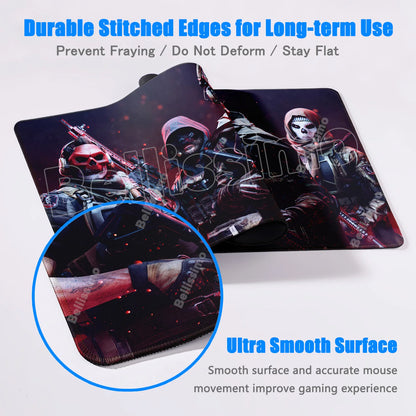 Anime HD Mousepad Gamer Large Size Carpet Office Mausepad Xxl Call of Duty Mouse Pad Gaming Accessories Desktop Extended Deskmat
