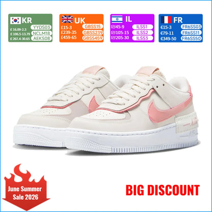 Tenisky Nike Air Force 1 – protiskluzové, odolné proti opotřebení, klasické, univerzální volnočasová obuv, skateové boty, model: DZ1847-001