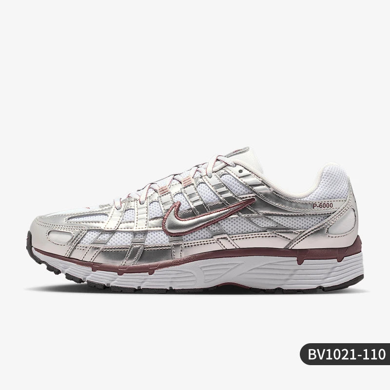 Nike Authentic P-6000 Scarpe da donna basse con lacci, resistenti all’usura, casual da giorno BV1021-110