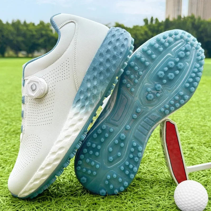 2026 New Golf Shoes Youth Anti-Slip Men's Walking Shoes Outdoor Lawn Athletic Shoes Professional Men's Golf Training Shoes
