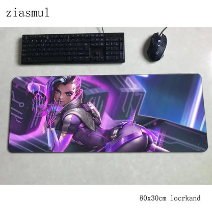 Overwatch Mouse Pad Gamer Aestheticism 800x300x3mm Notebook Mouse Mat Gaming Mousepad Cartoon Pad Mouse PC Desk Padmouse Mats