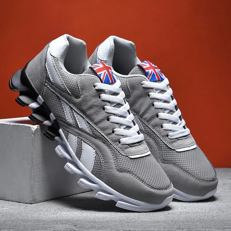 Men's Marathon Running Sports Shoes Casual Sneakers Soft Comfortable Training Shoes Wear-Resistant Sneakers for Men