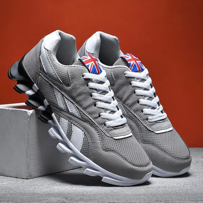 Men's Marathon Running Sports Shoes Casual Sneakers Soft Comfortable Training Shoes Wear-Resistant Sneakers for Men