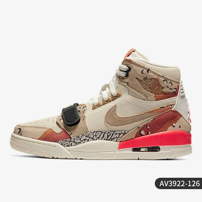 Nike official authentic AIR JORDAN men's high-top sport training basketball shoes AV3922-126