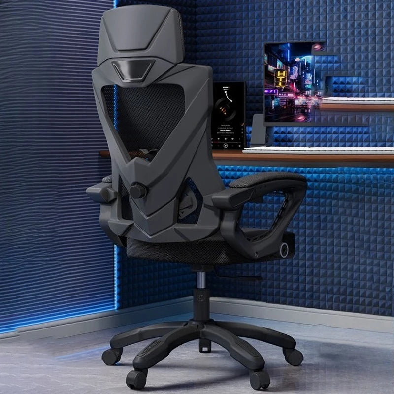 Luxury Ergonomic Office Chair Recliner Gaming Chair with Armrests, High Back Swivel Office Chair, Comfortable Home Office Furniture with Adjustable Height