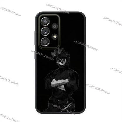 Black soft silicone case Phone Case For Samsung S24,21,22,23,30,Ultra,20,Plus,Note,10,9,COD Call Of Duty G-Ghost