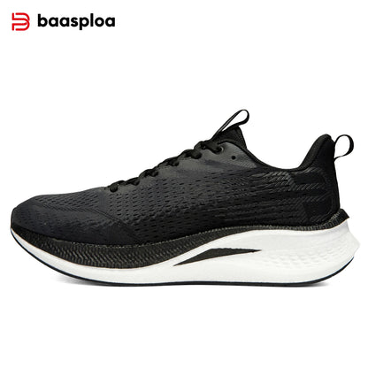 Pantofi de alergare Baasploa pentru bărbați, cu placă de carbon, amortizare profesională, antiderapant, adidași casual pentru femei, respirabili, pentru jogging și sport