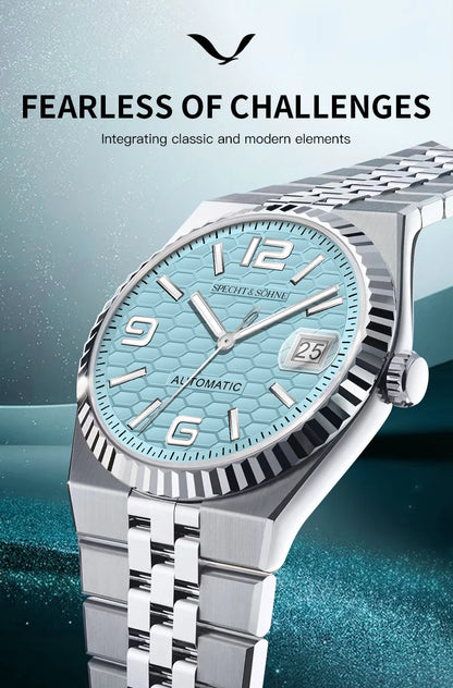 2025 Specht & Söhne Men's Automatic Mechanical Watch Japan Miyota 8215 Movt Stainless Steel Sapphire Crystal Watch reloj hombre