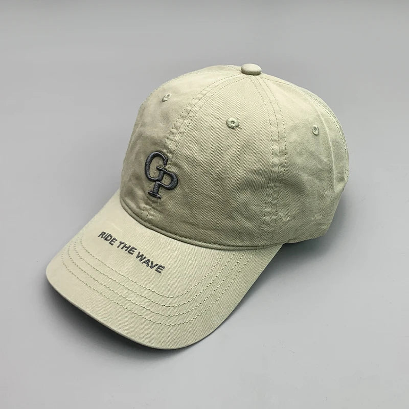 High-quality Letter Embroidery Kpop Men Women Baseball Hats Cotton Casual Ins Comfortable Unisex Fashion Sport Streetwear Caps
