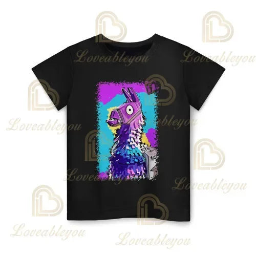 Battle Royale T-shirt Fortnite T Shirt Victory Cartoon Tops Teen Clothes Kids Hero Game Fortress Night 3D Boys Girls Tshirt
