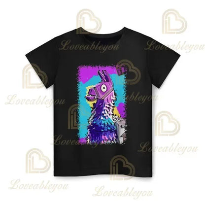 Battle Royale T-shirt Fortnite T Shirt Victory Cartoon Tops Teen Clothes Kids Hero Game Fortress Night 3D Boys Girls Tshirt