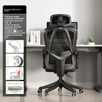 Internet Celebrity Ergonomic Chair Office Chair Back Chair Home Computer Chair Gaming Chair Sturdy and Durable