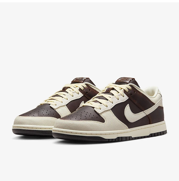„Nike Authentic Dunk Low“ vyriški patvarūs klasikiniai odiniai kvėpuojantys sportiniai bateliai IH7333-200